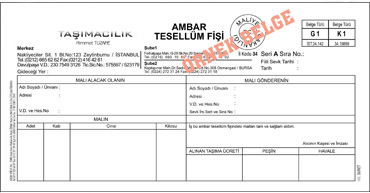 İrsaliyeli Fatura